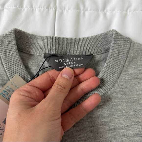NEW Men’s Grey Primark Sweater - Picture 2 of 3